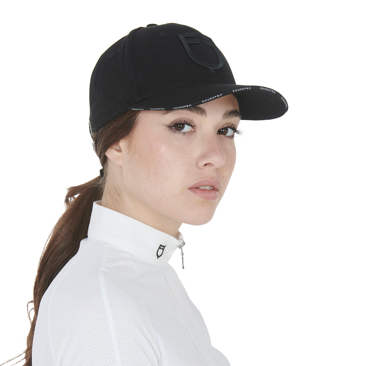 Equestro Kappe unisex schwarz