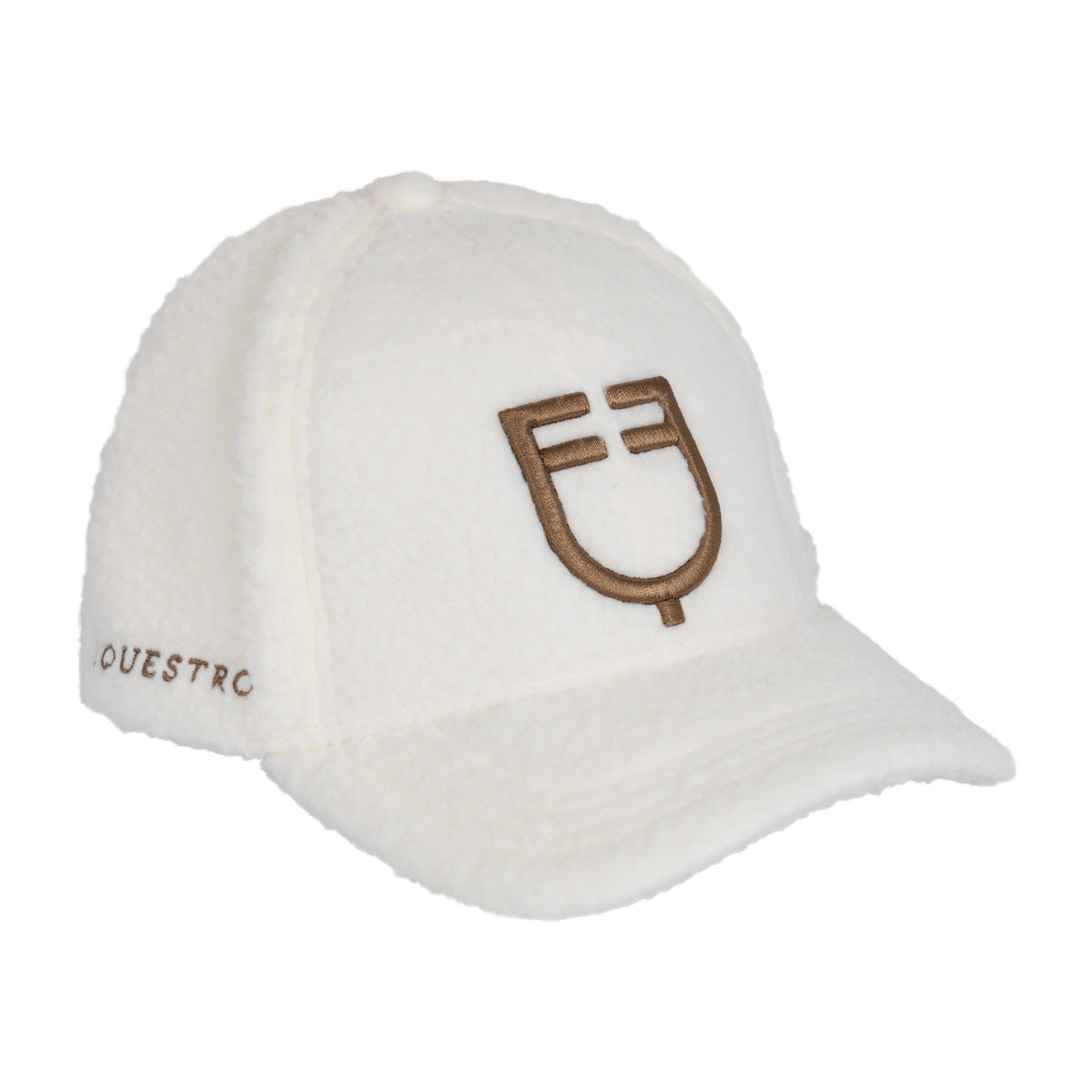 Equestro Teddy Kappe unisex Antique White