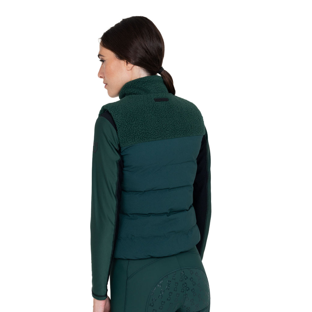 Equestro Damenweste mit Teddyfleece-Einsätzen