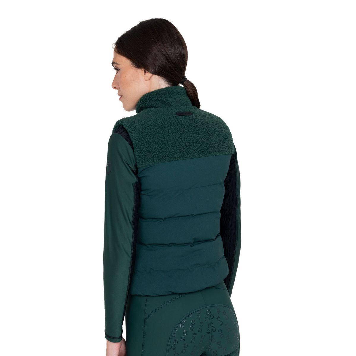 Equestro Damenweste mit Teddyfleece-Einsätzen