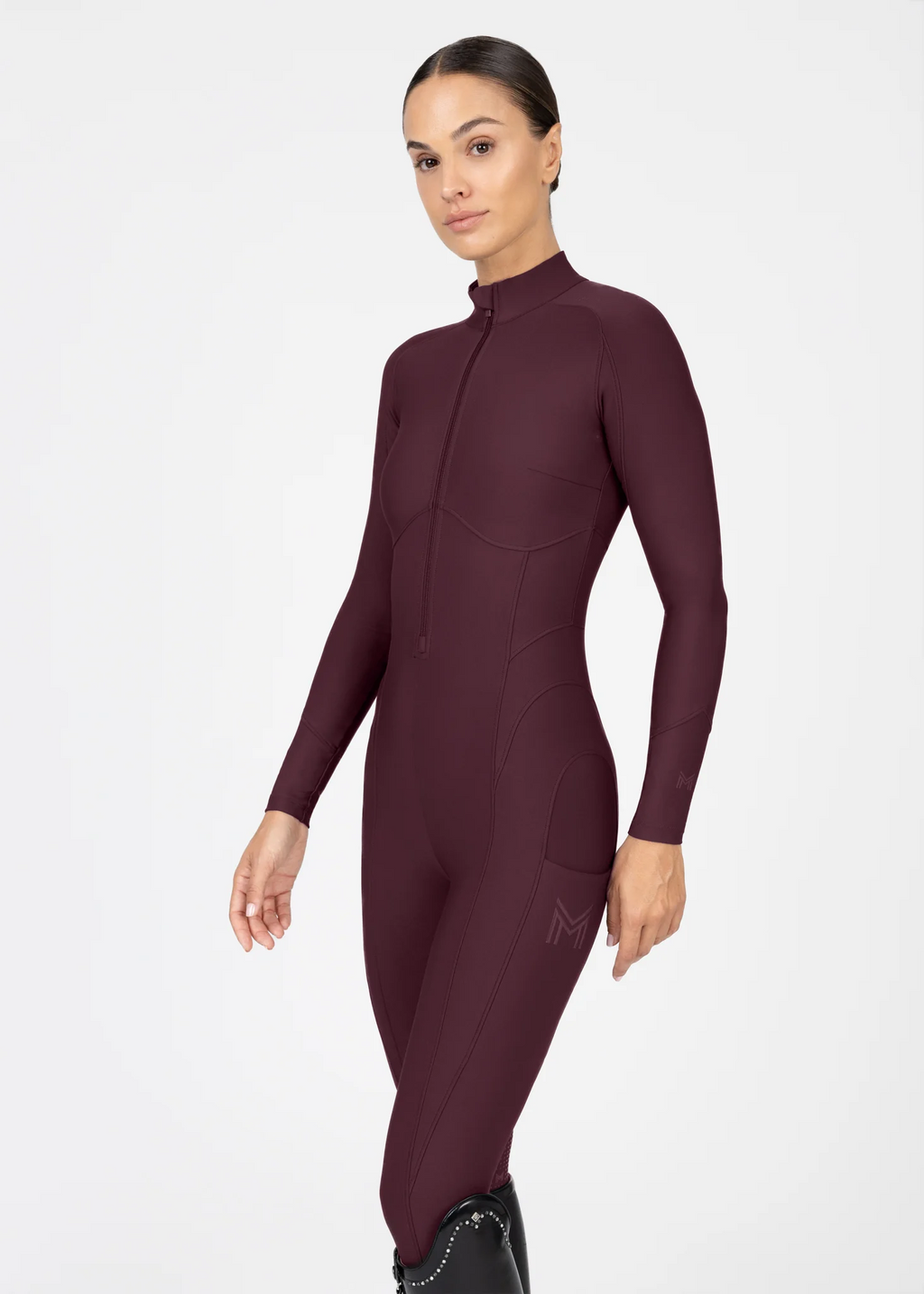 Femme Riding Jumpsuit burgundy