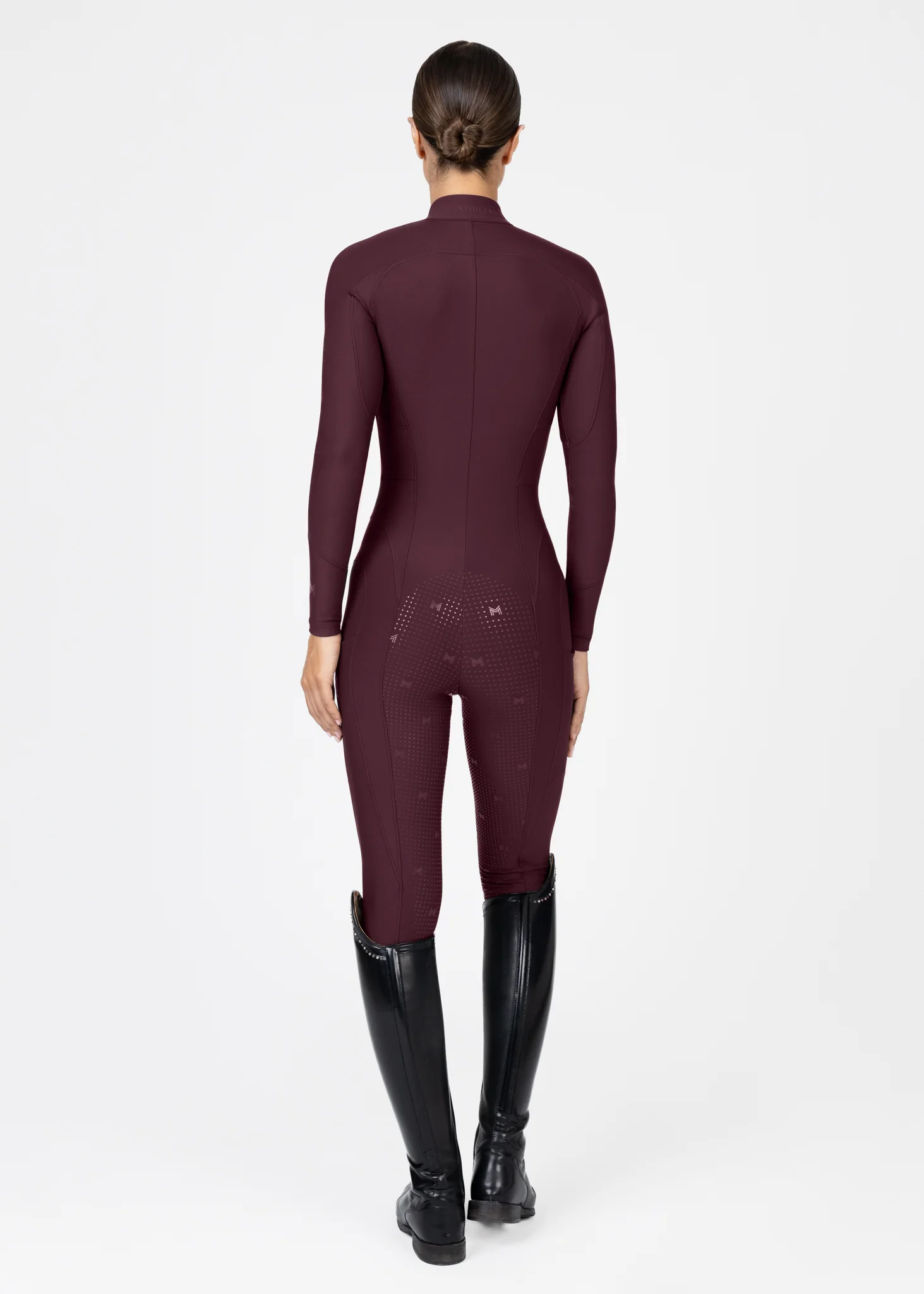 Femme Riding Jumpsuit burgundy