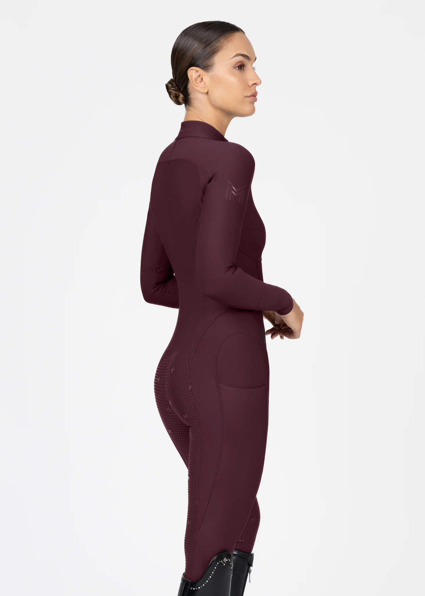 Femme Riding Jumpsuit burgundy