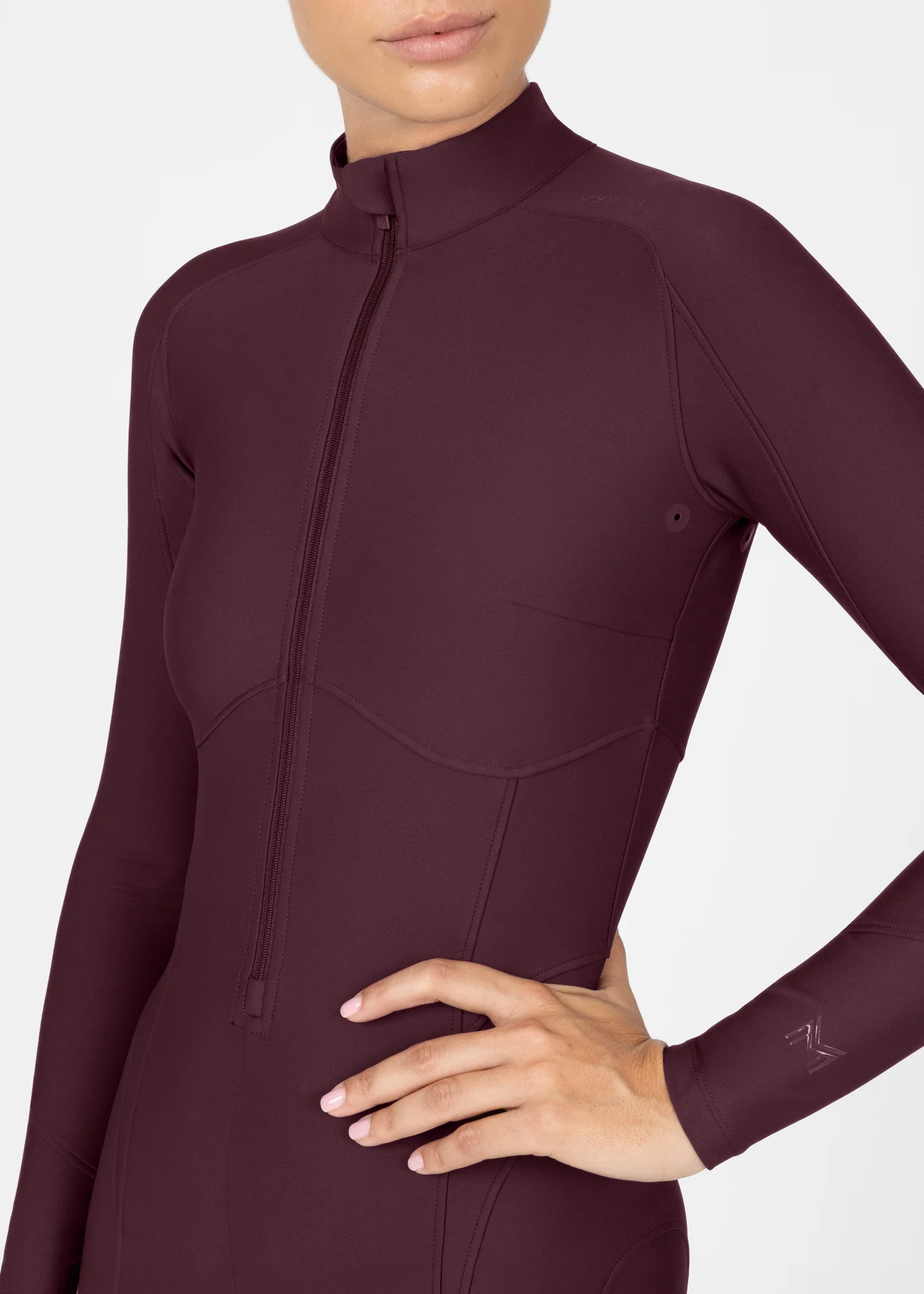 Femme Riding Jumpsuit burgundy