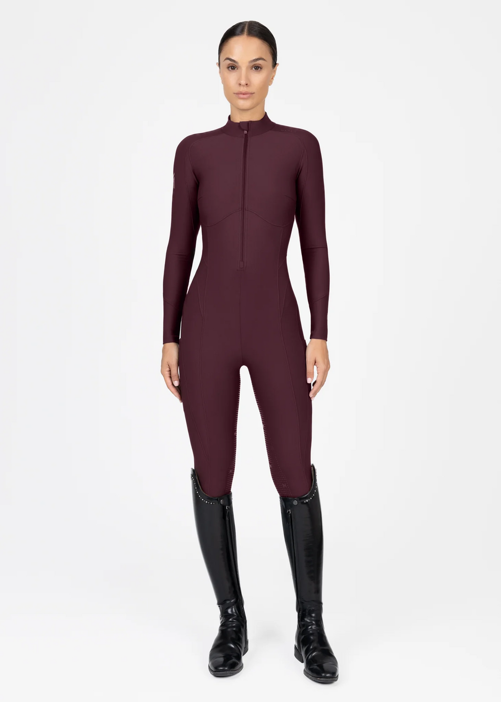 Femme Riding Jumpsuit burgundy