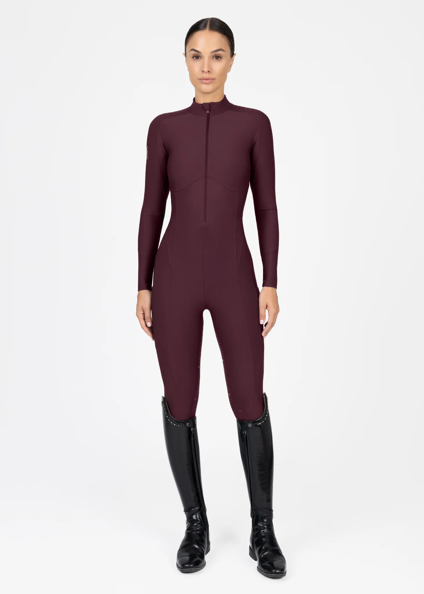 Femme Riding Jumpsuit burgundy