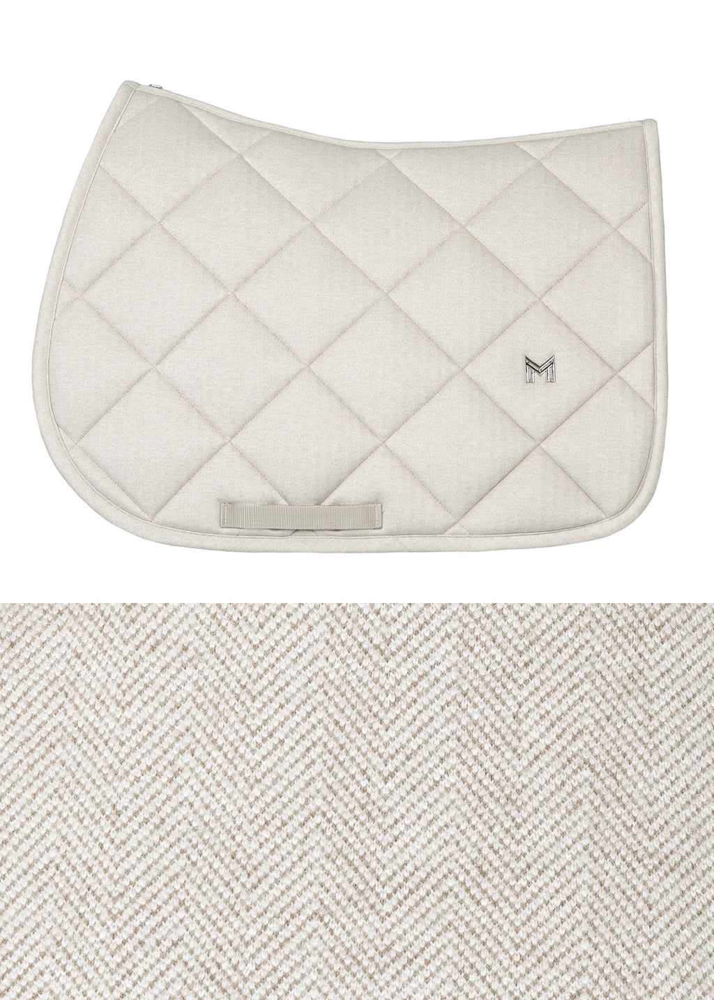 Maximilian Equestrian Herringbone Fliegenmütze beige