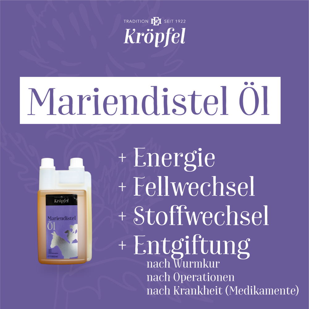 Kröpfel Mariendistelöl