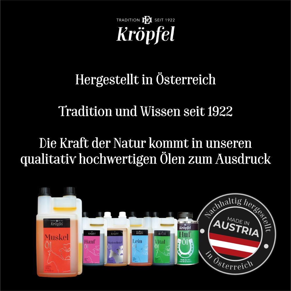 Kröpfel Muskelöl für Tiere