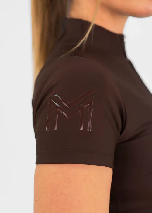 MAXIMILIAN EQUESTRIAN Kurzarm Shirt Base Layer chocolate