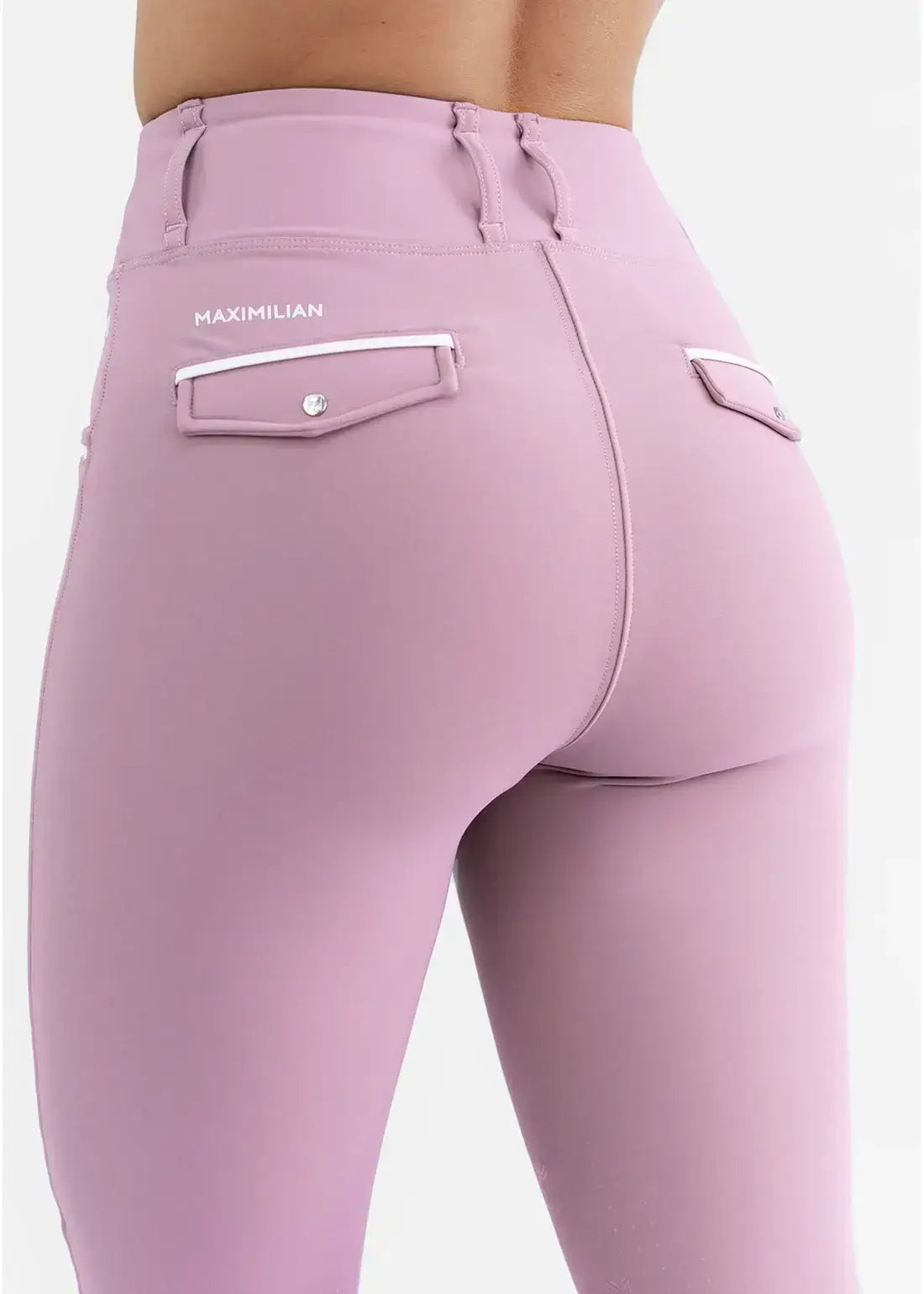 MAXIMILIAN EQUESTRIAN Pro Riding Leggings mauve