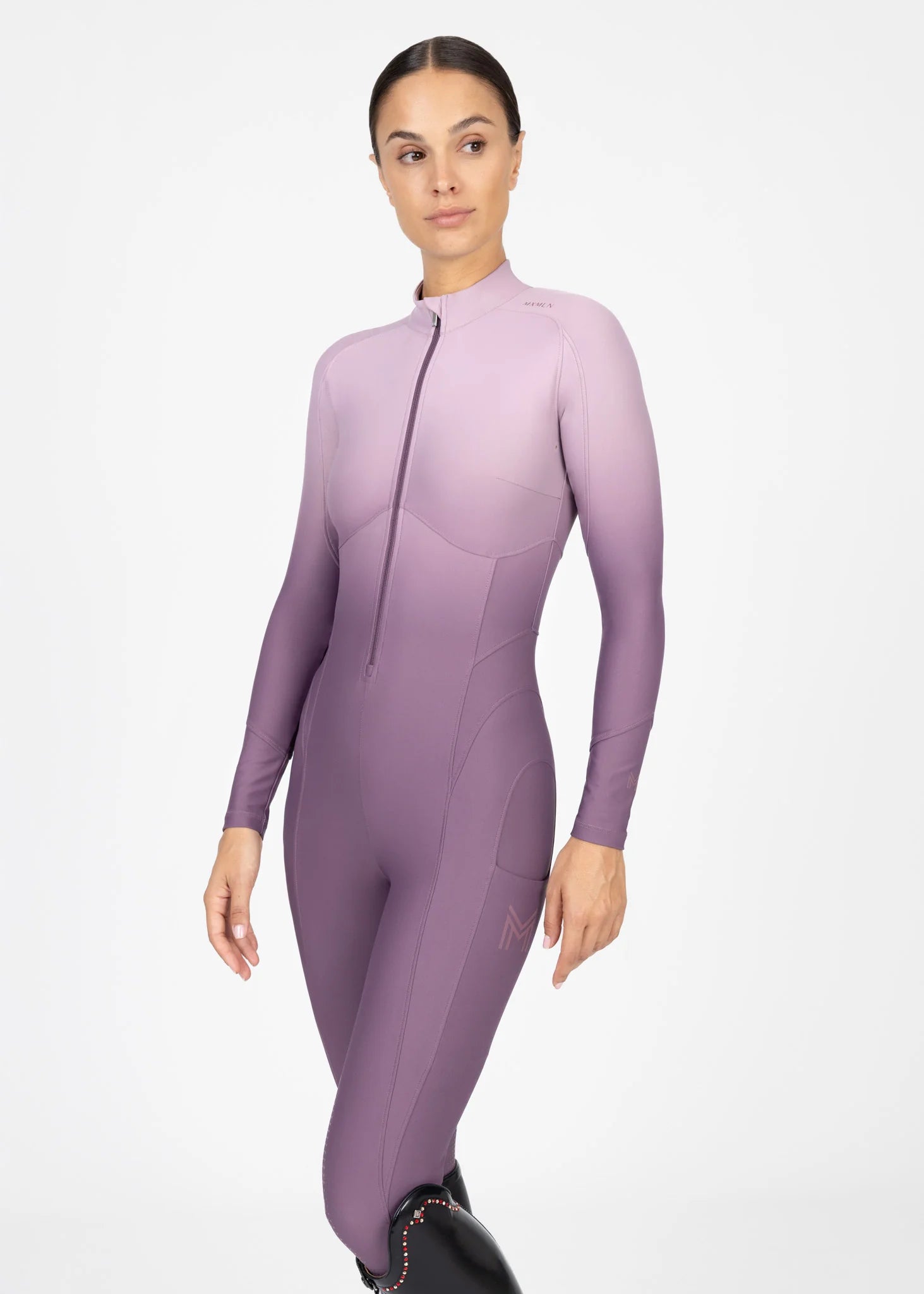 Femme Riding Jumpsuit plum