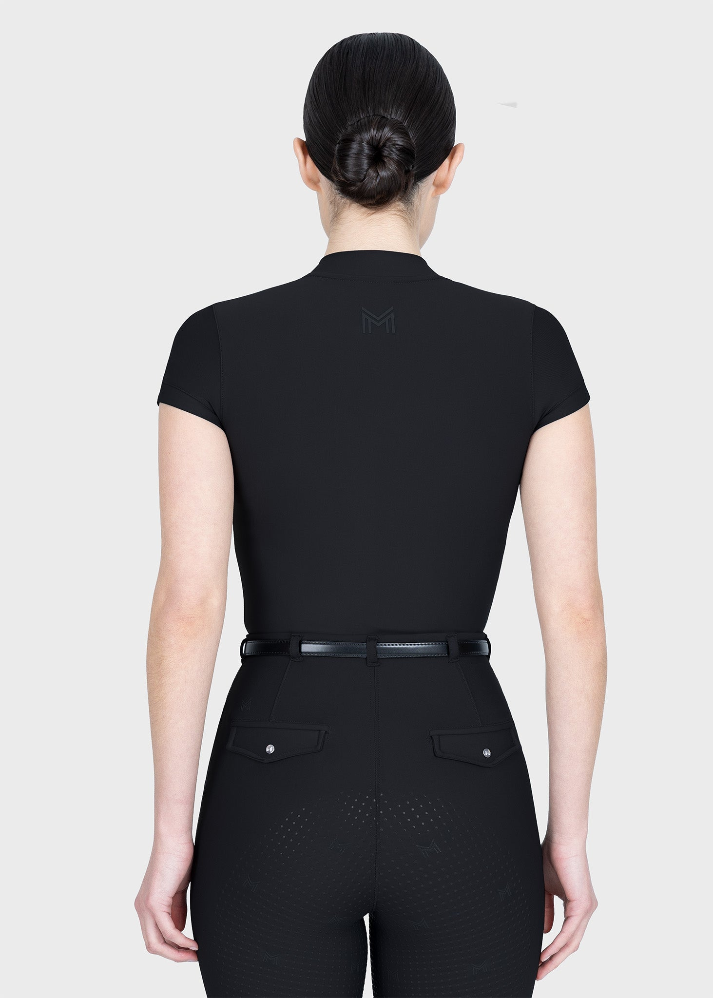 MAXIMILIAN EQUESTRIAN Velya Kurzarm Polo Shirt schwarz