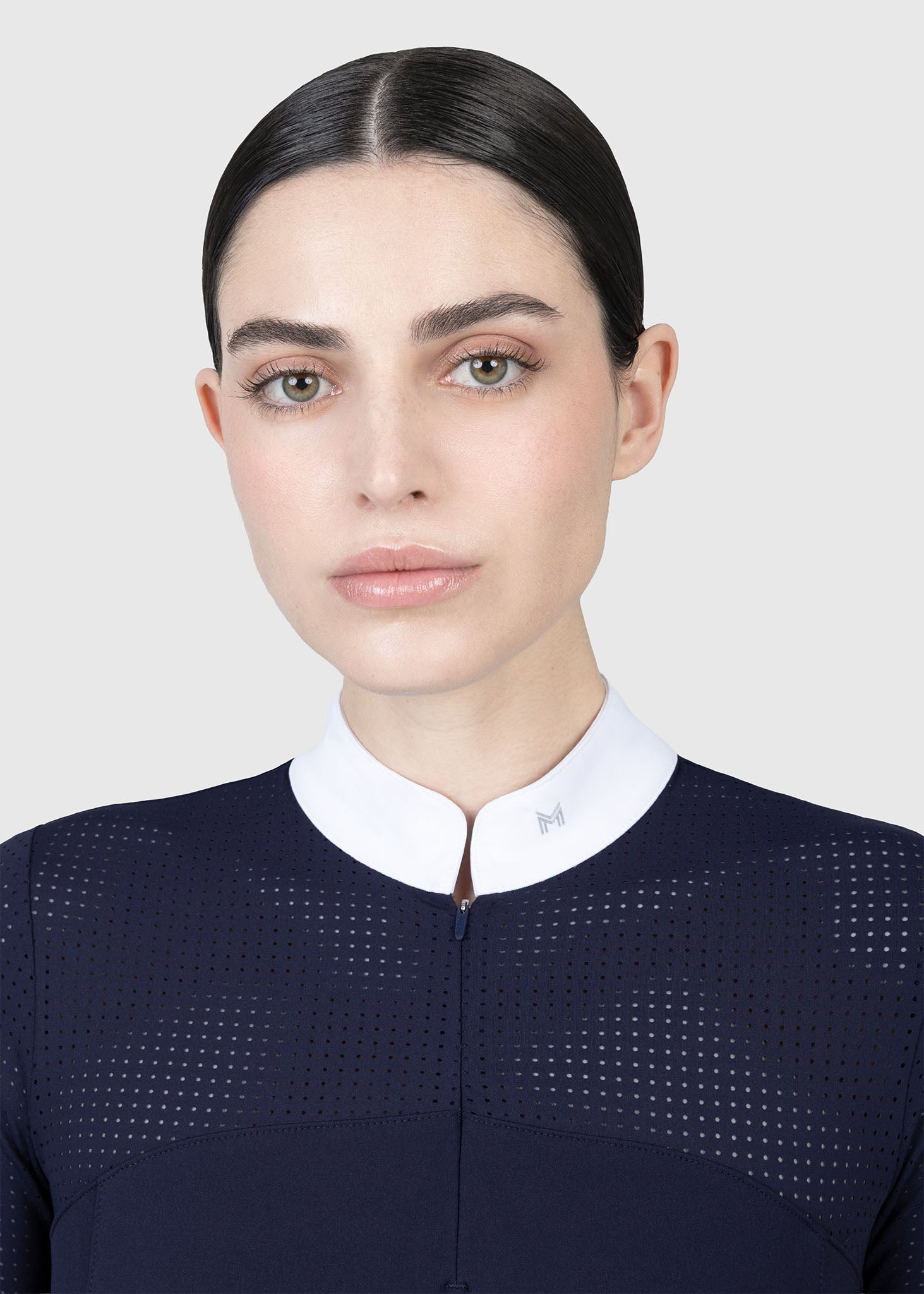 MAXIMILIAN EQUESTRIAN Grace Kurzarm Turniershirt navy