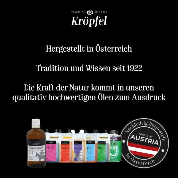 Kröpfel Schwarzkümmelöl
