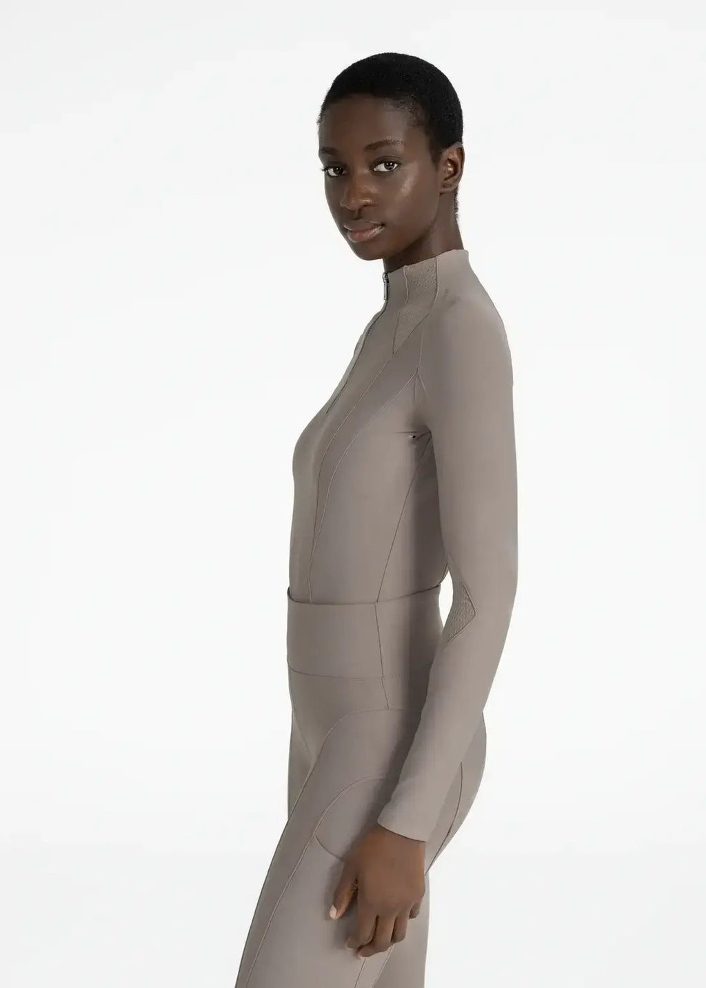 MAXIMILIAN EQUESTRIAN Frame Langarm Base Layer Taupe