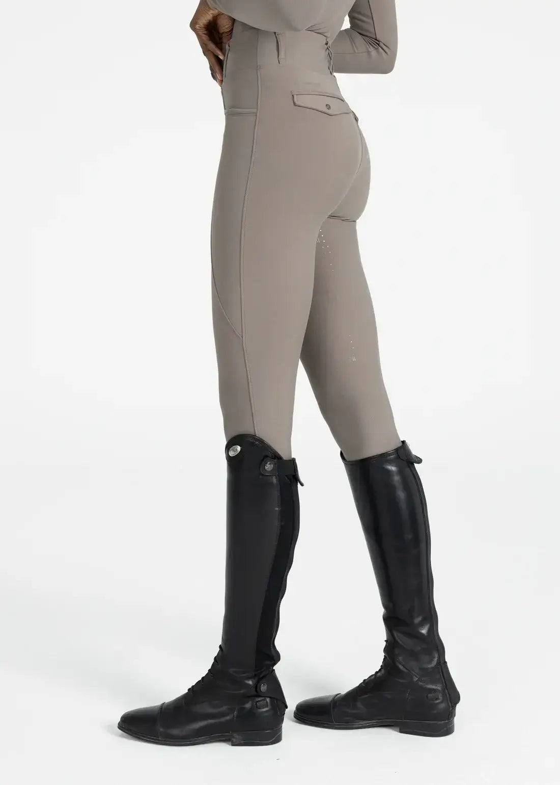 MAXIMILIAN EQUESTRIAN Pro Riding Leggings Taupe