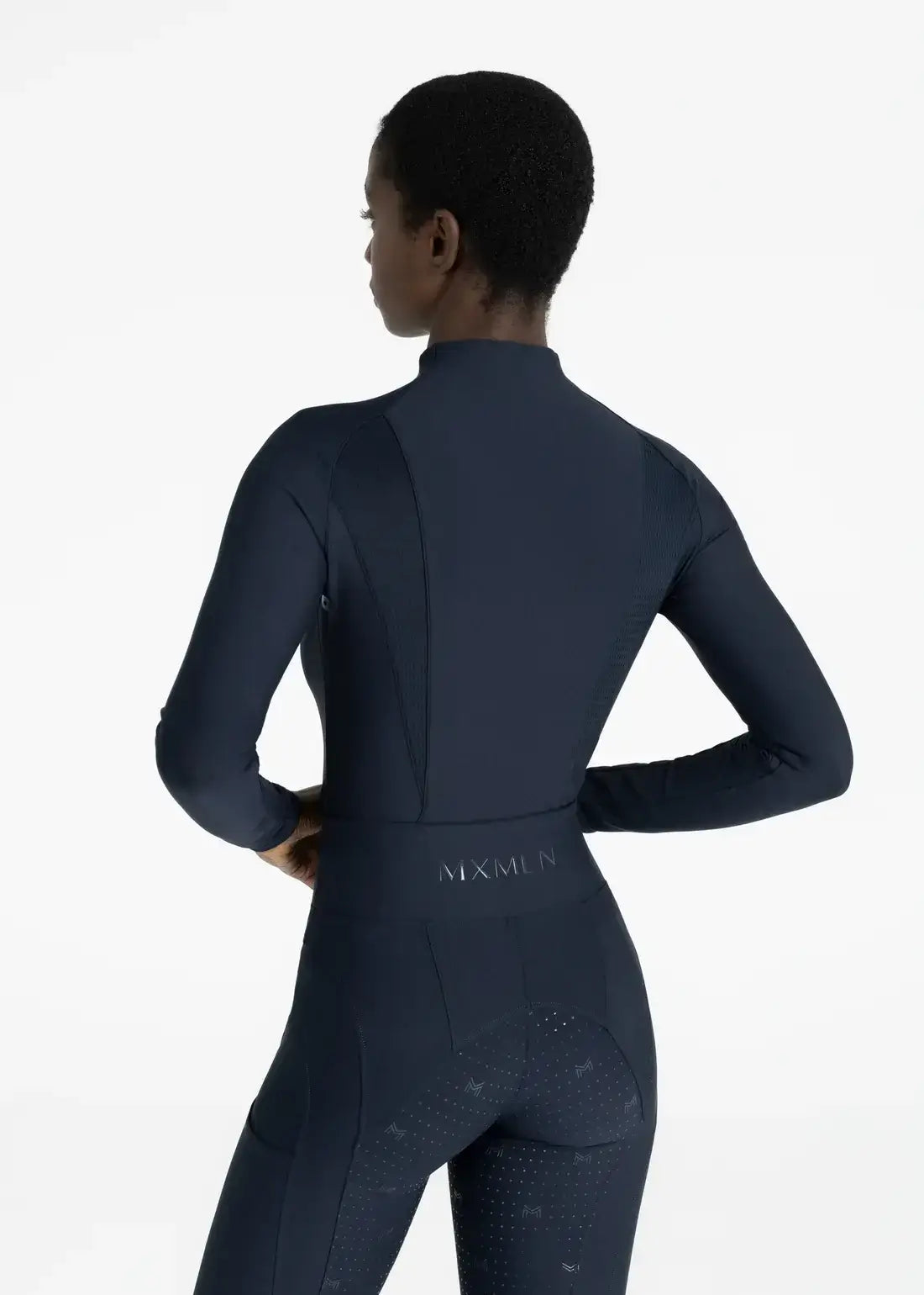 MAXIMILIAN EQUESTRIAN Frame Langarm Base Layer Atlantic