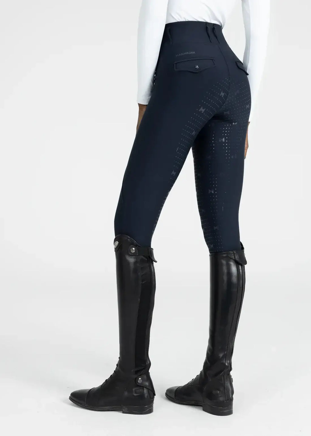 MAXIMILIAN EQUESTRIAN Pro Riding Leggings Atlantic