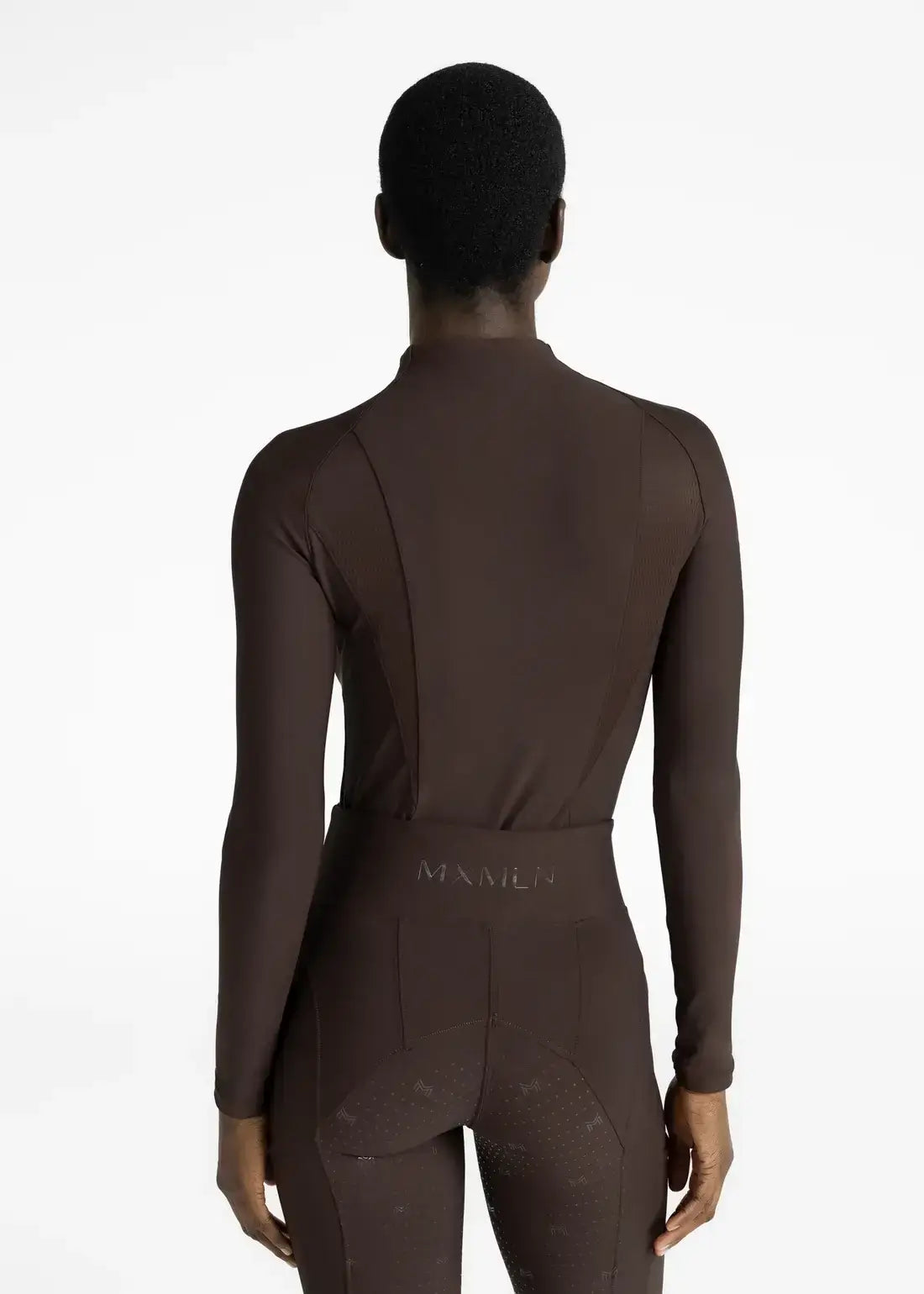 MAXIMILIAN EQUESTRIAN Frame Langarm Base Layer Chocolate