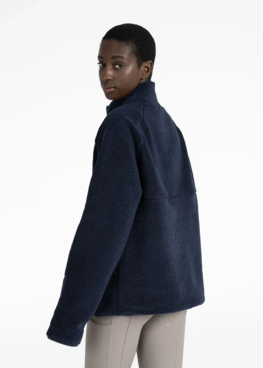 MAXIMILIAN EQUESTRIAN Clan Teddy Halfzip navy