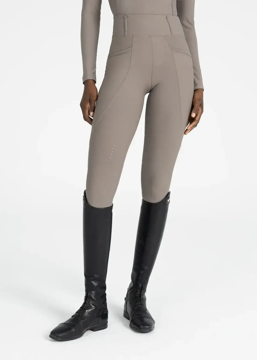 MAXIMILIAN EQUESTRIAN Pro Riding Leggings Taupe