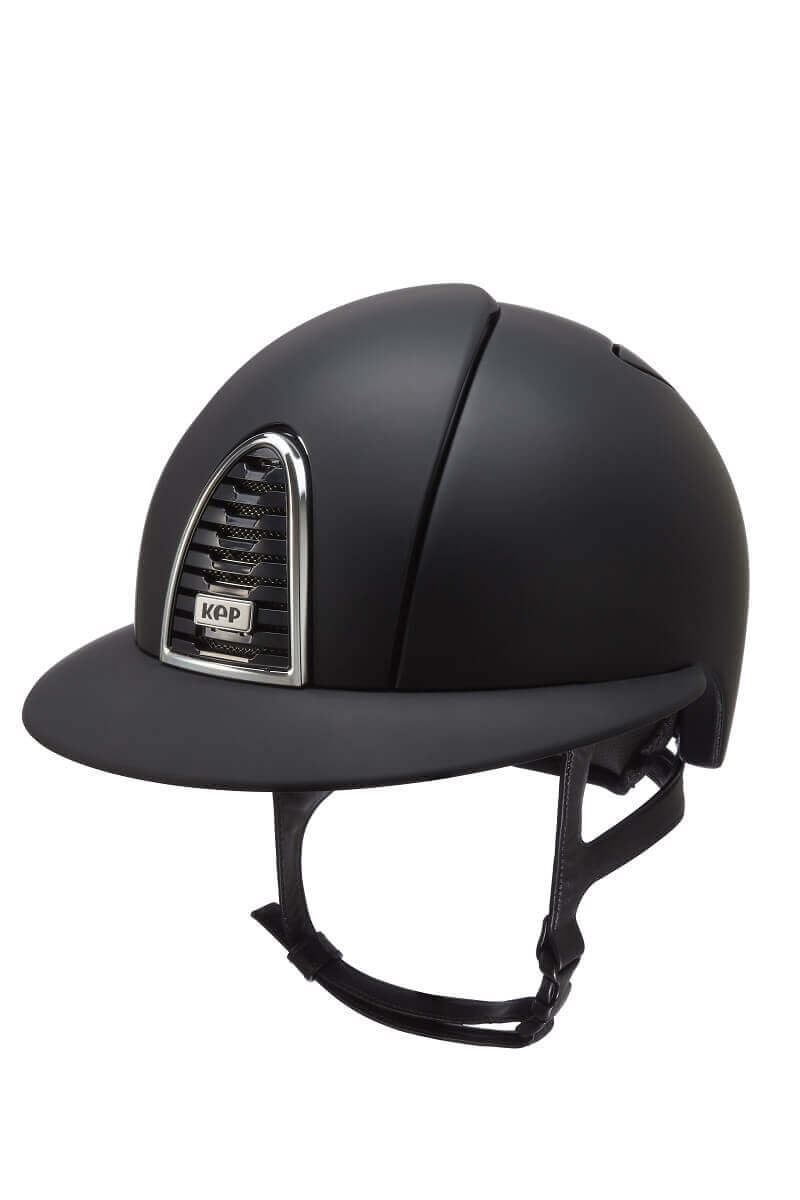 KEP Reithelm Cromo 2.0 Textile Polo Visor