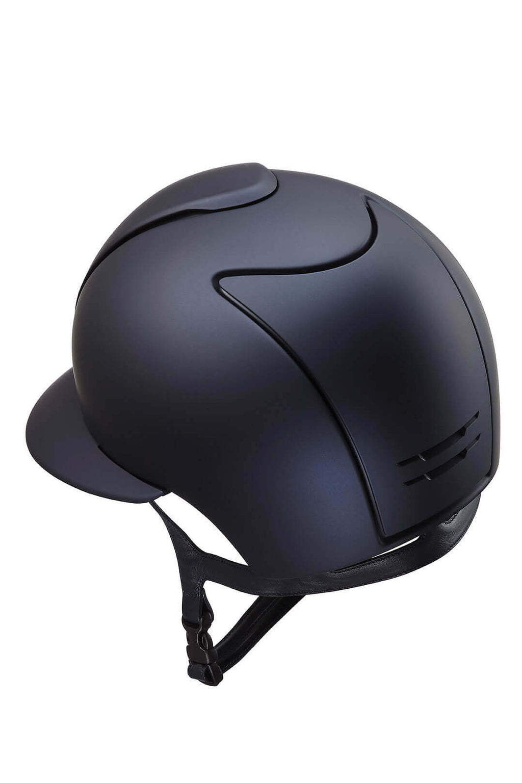 KEP Reithelm Cromo 2.0 Textile Polo Visor blau