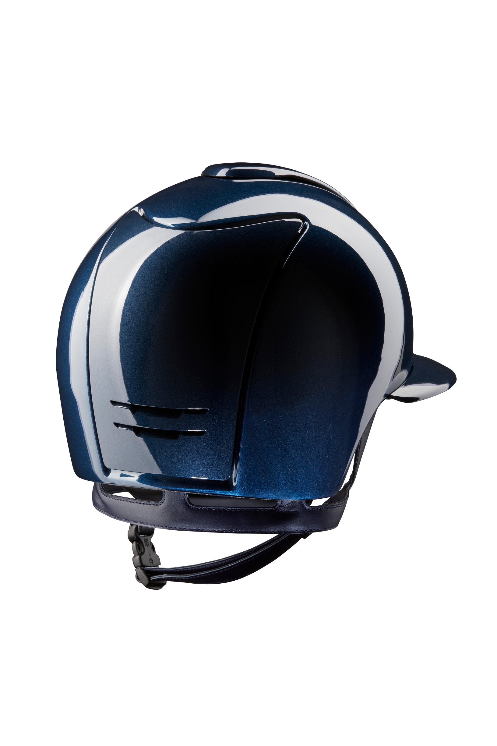 KEP Reithelm Cromo 2.0 Shine Polo Visor blau