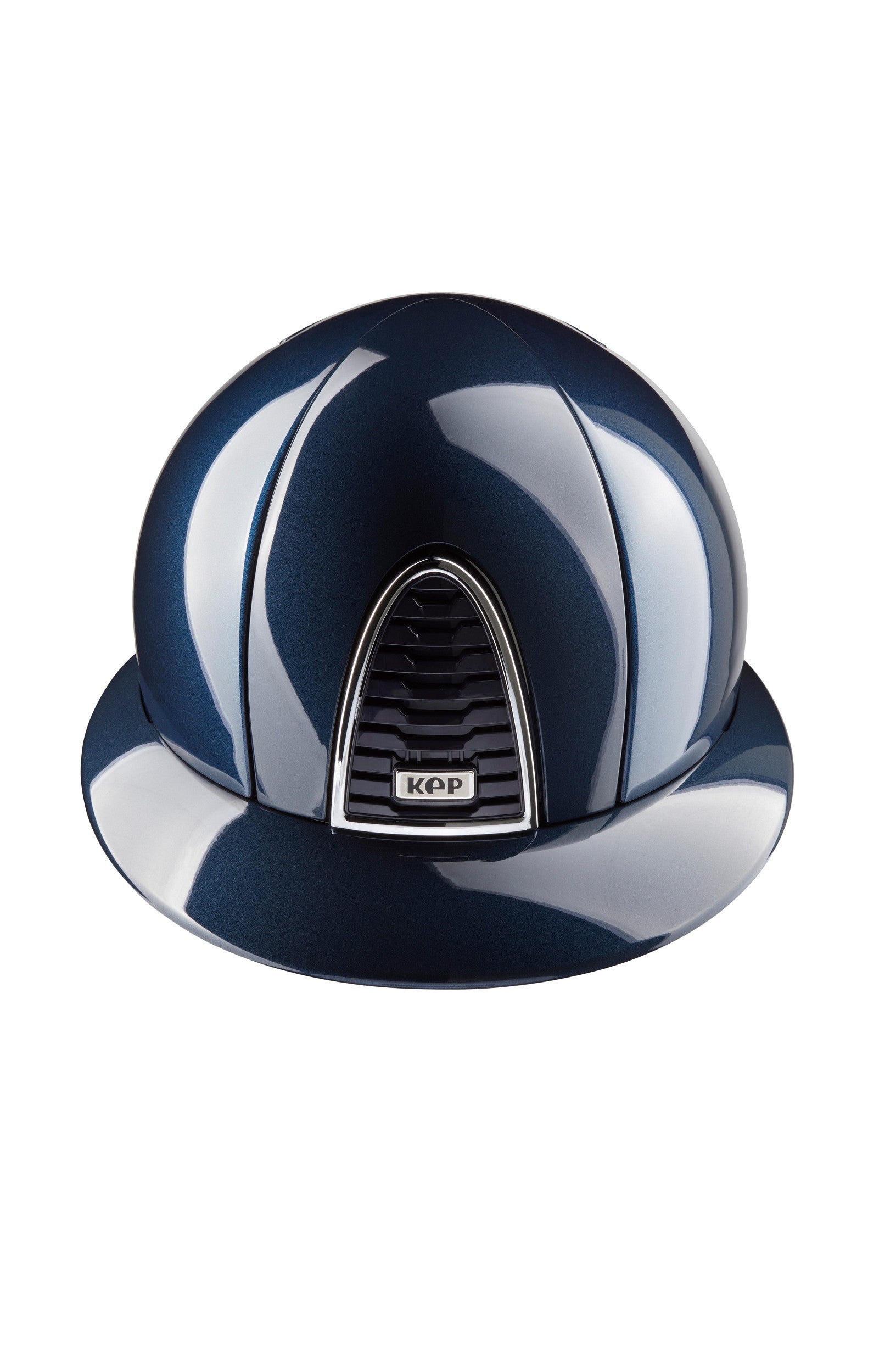 KEP Reithelm Cromo 2.0 Shine Polo Visor blau