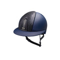 KEP Reithelm Cromo 2.0 Matt Polo Inserto Glitter blau