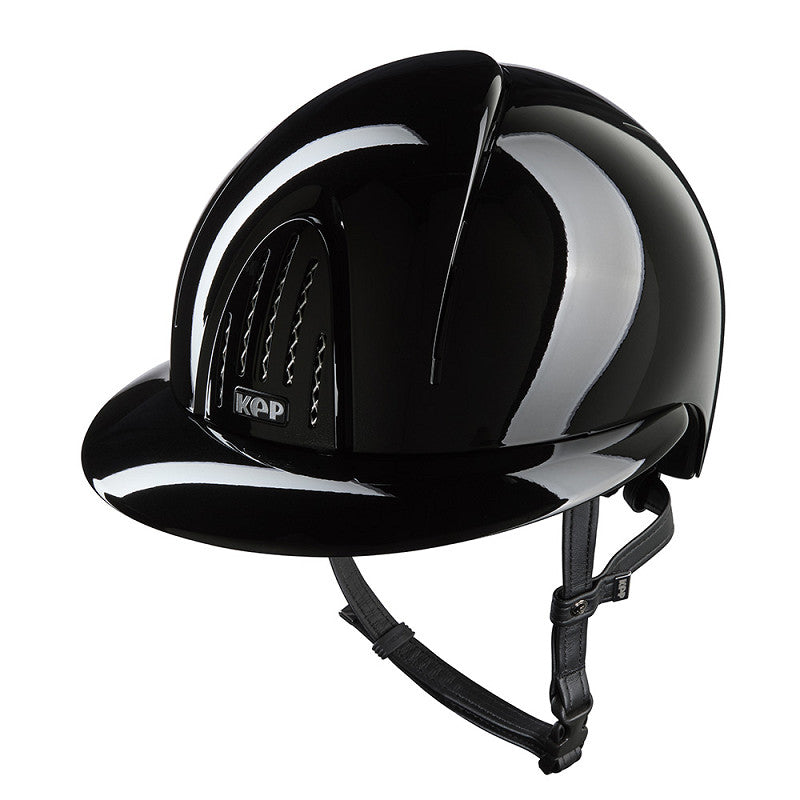 KEP Reithelm Nova Metal Polish mit Polo Visor schwarz