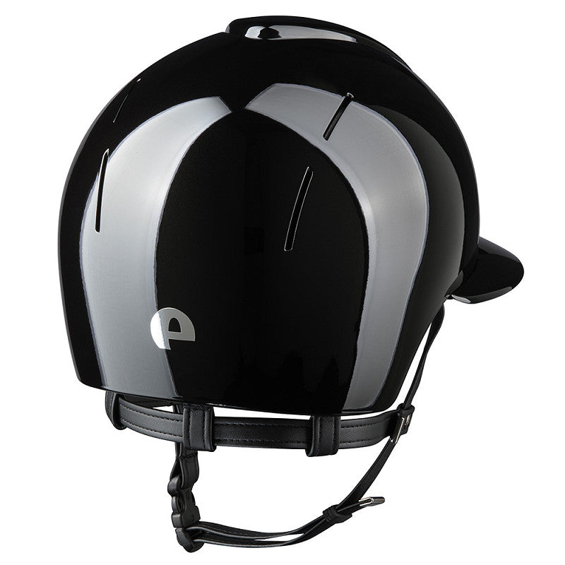 KEP Reithelm Nova Metal Polish mit Polo Visor schwarz