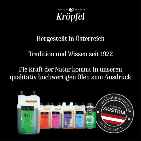 Kröpfel Vitalöl für Tiere