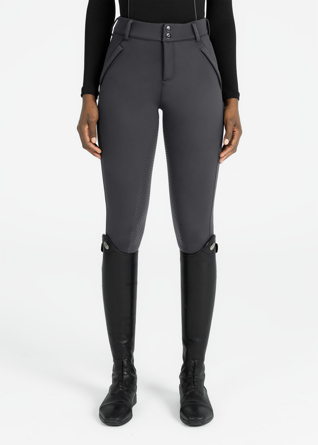 MAXIMILIAN EQUESTRIAN Arctic Fleeced Reithose graphite