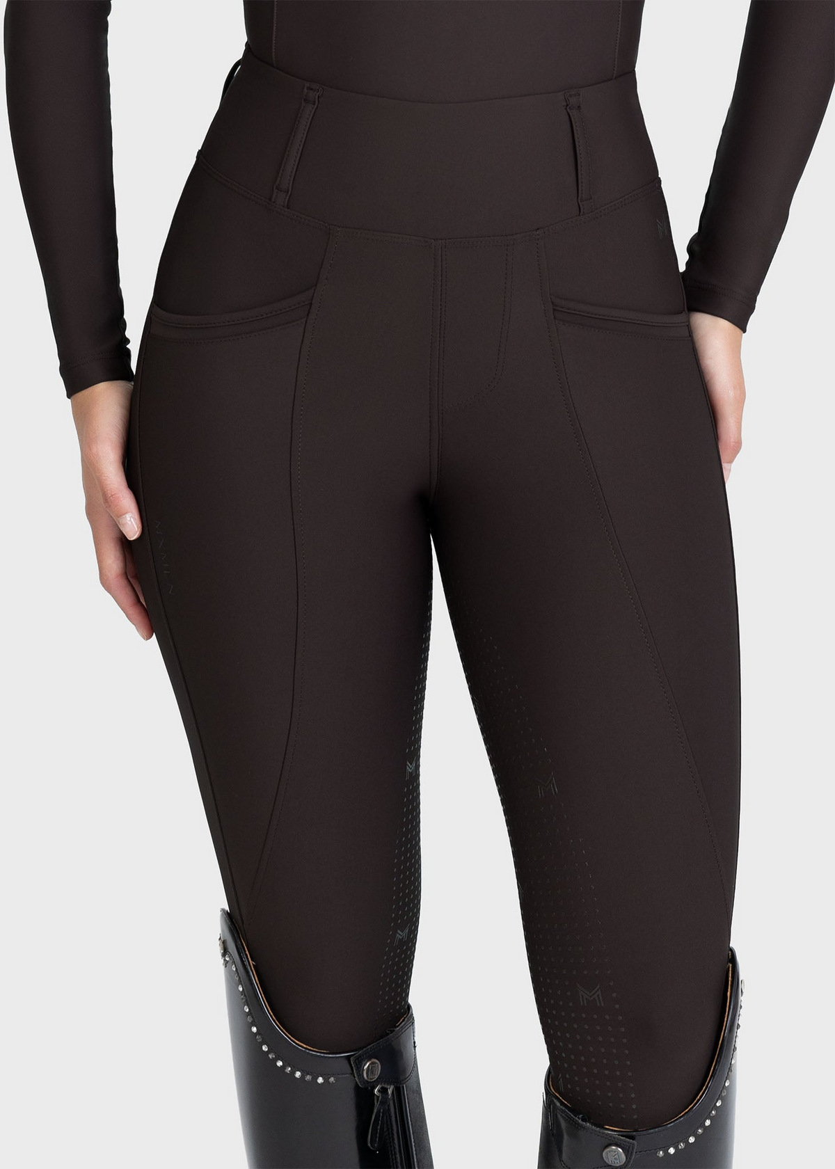 MAXIMILIAN EQUESTRIAN Pro Riding Leggings espresso
