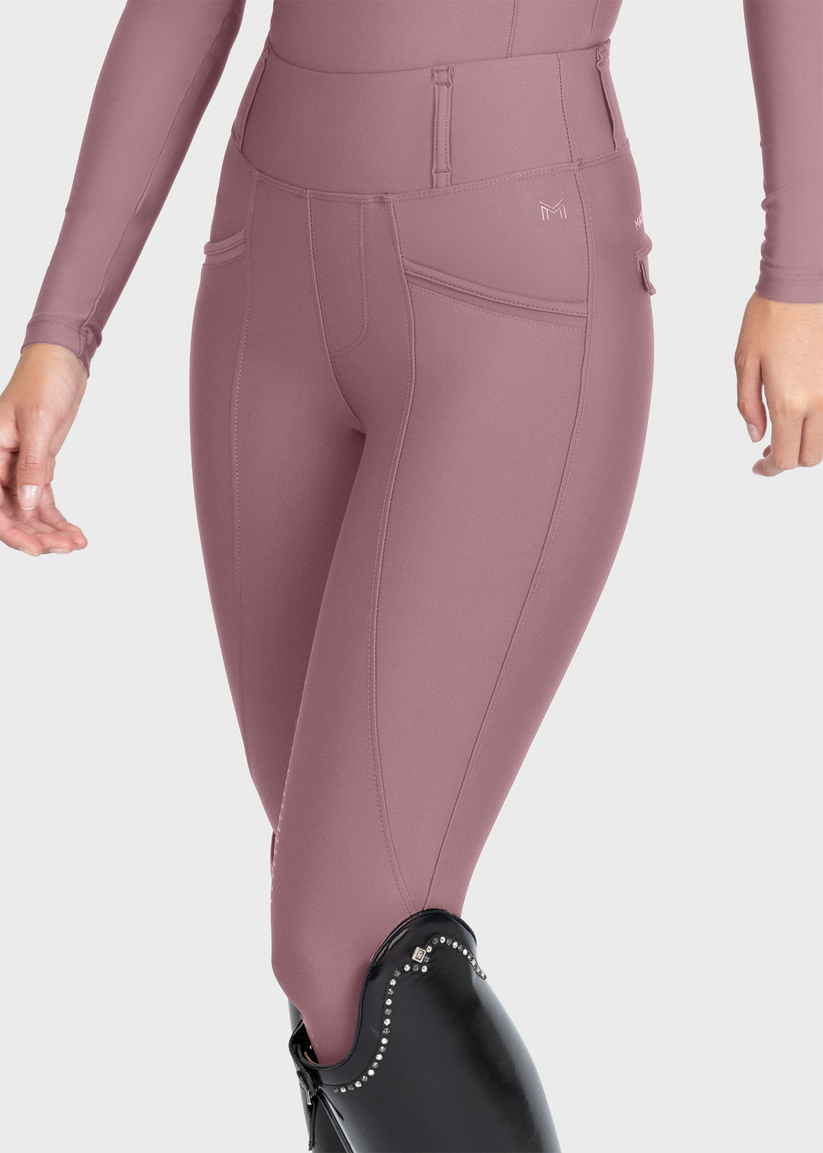 MAXIMILIAN EQUESTRIAN Pro Riding Leggings heather