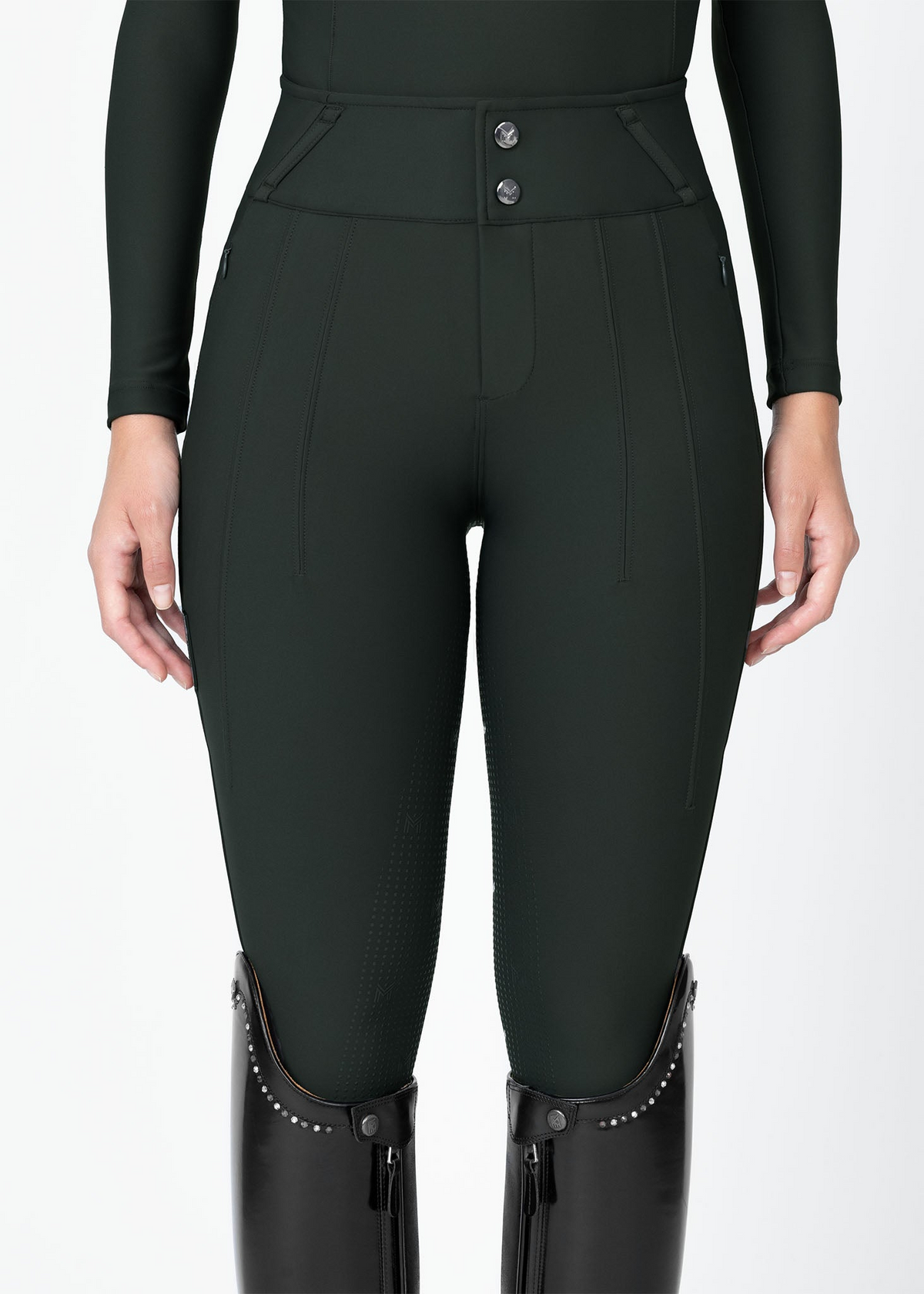 MAXIMILIAN EQUESTRIAN Vision Reithose hunter green
