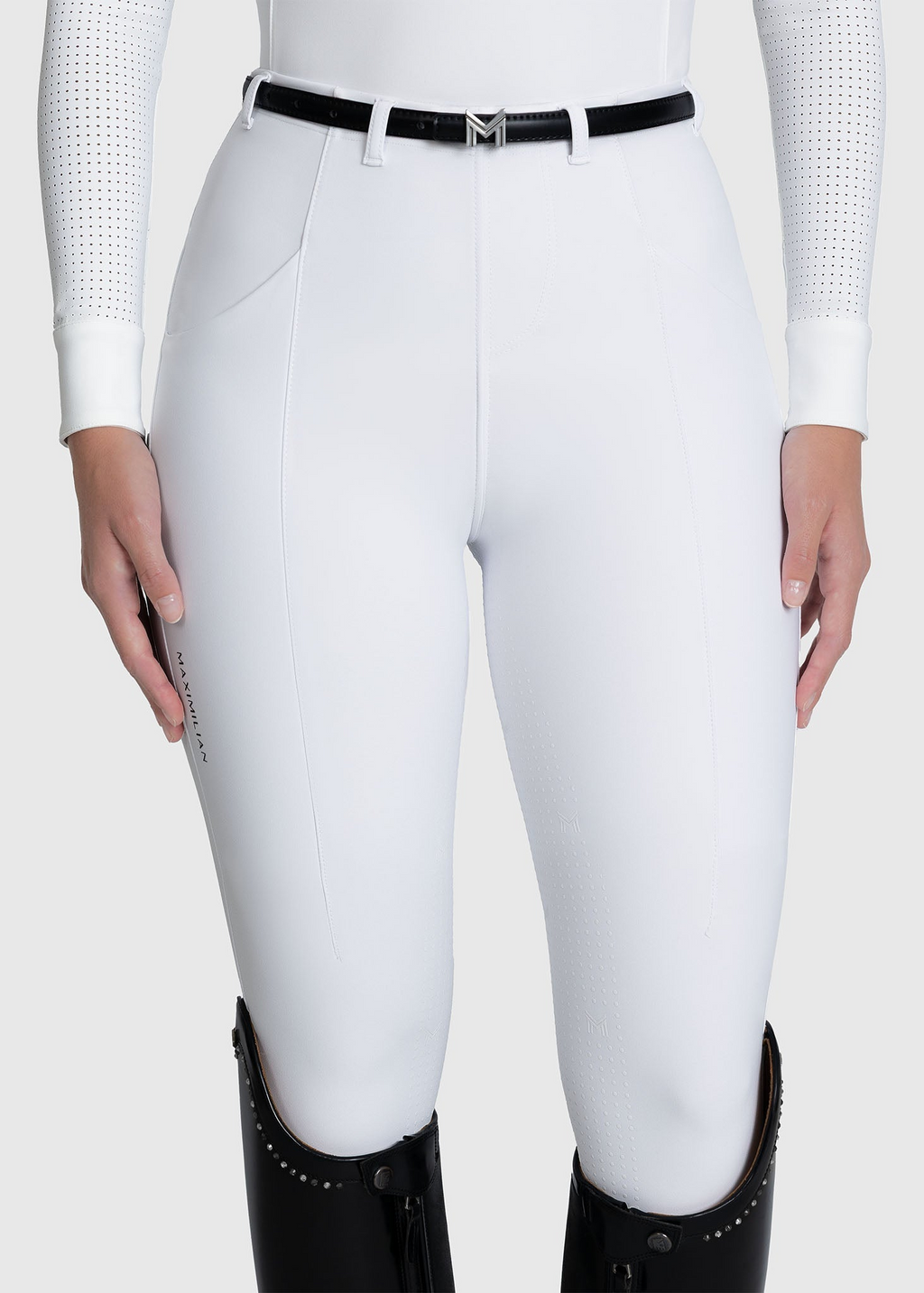MAXIMILIAN EQUESTRIAN Velya Riding Leggings weiß