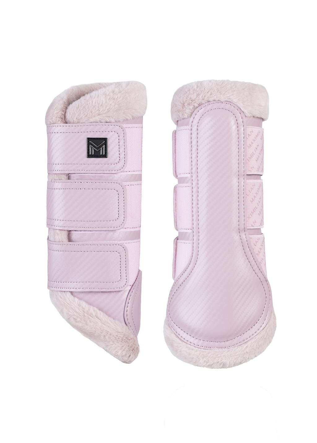 Maximilian Equestrian Drift Brushing Boots mauve