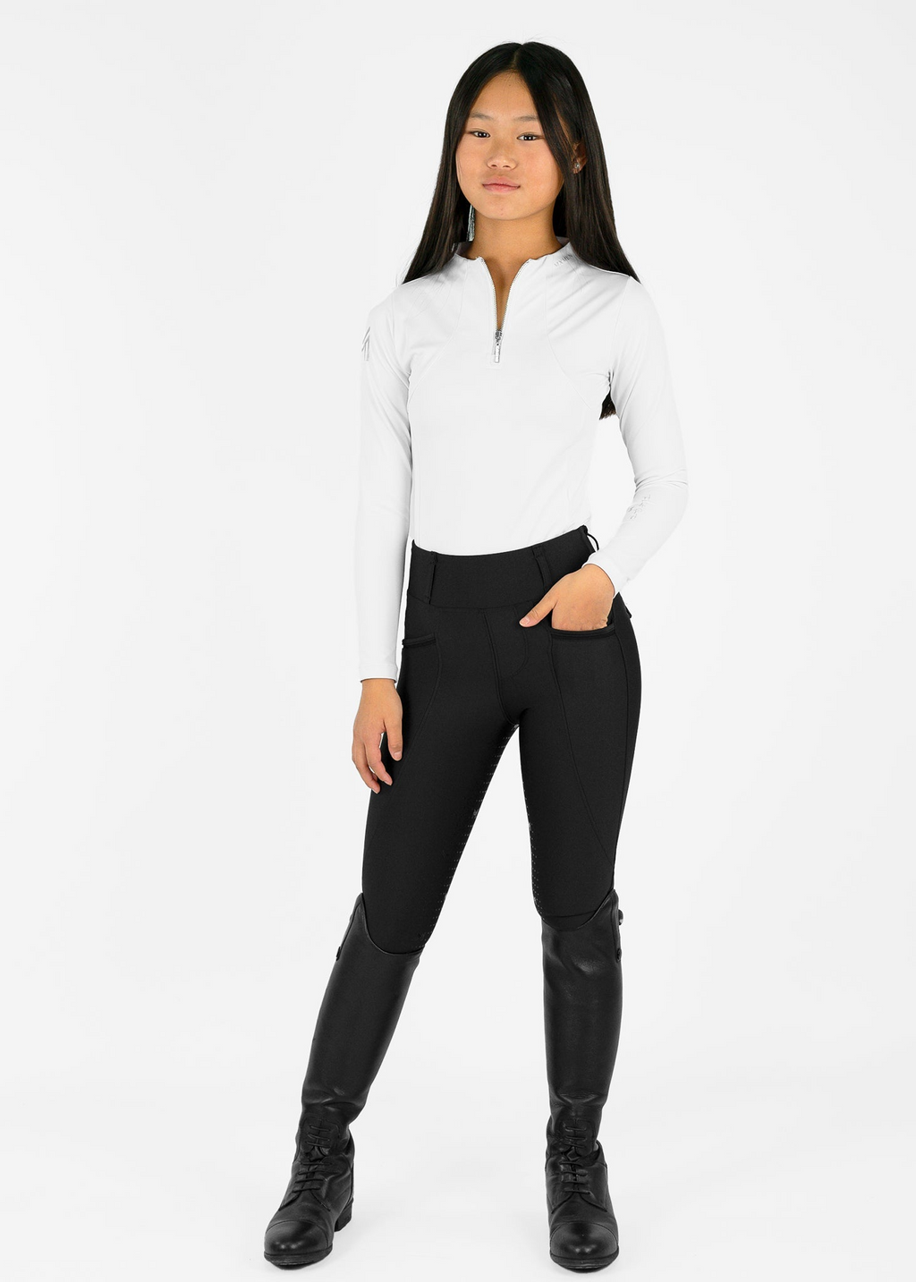 MAXIMILIAN EQUESTRIAN YR Pro Riding Leggings black
