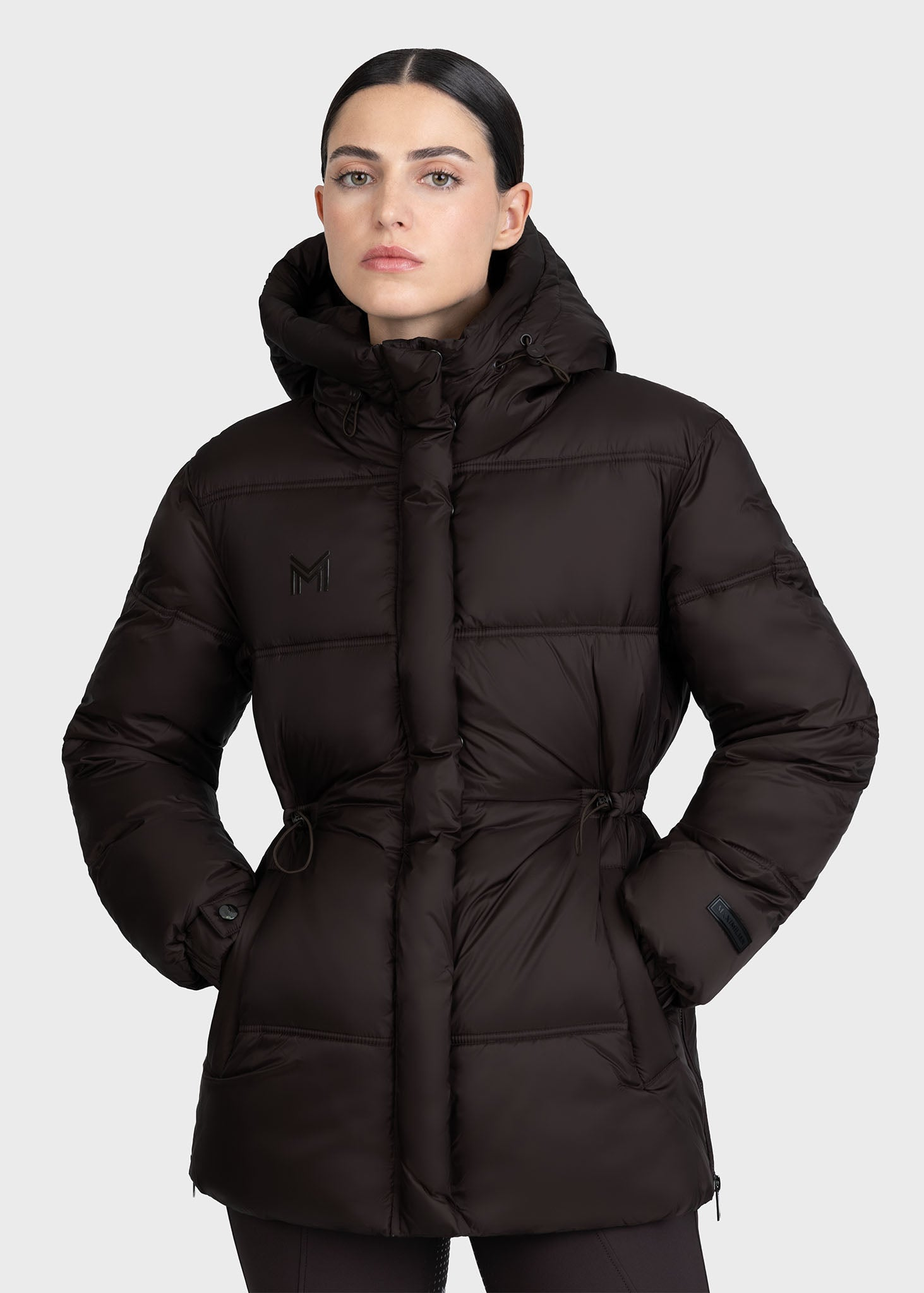 MAXIMILIAN EQUESTRIAN Aspen Puffer Jacke espresso