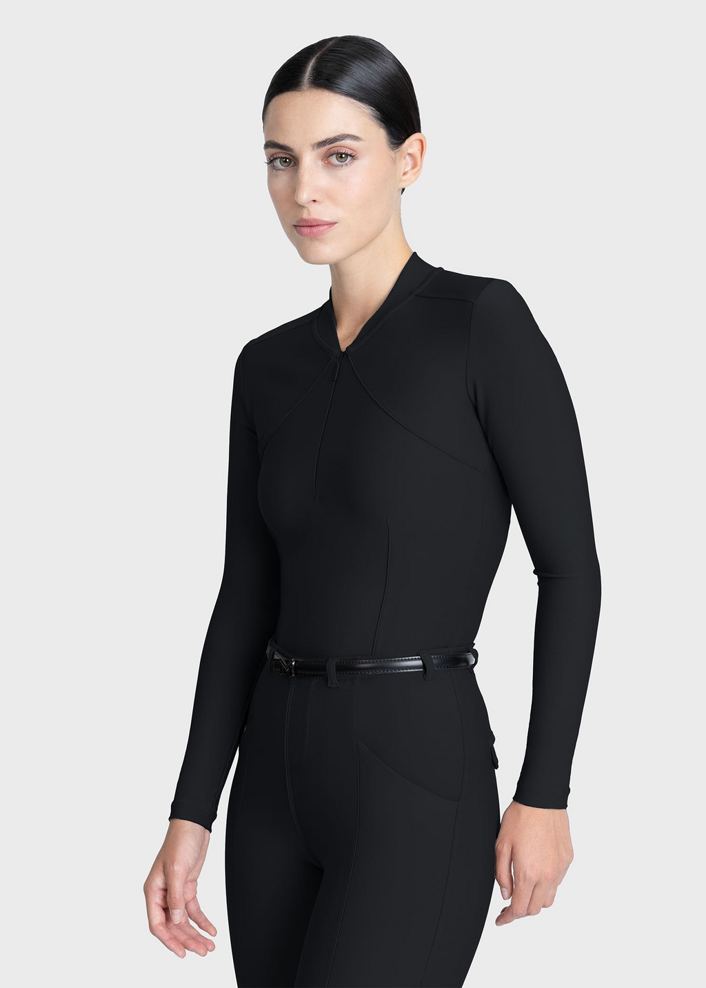 MAXIMILIAN EQUESTRIAN Velya Langarm Shirt schwarz