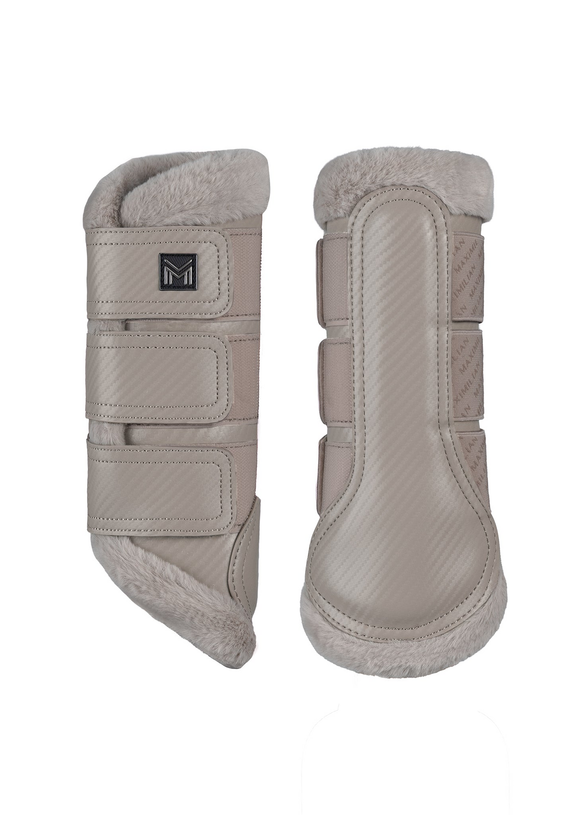 Maximilian Equestrian Drift Brushing Boots taupe