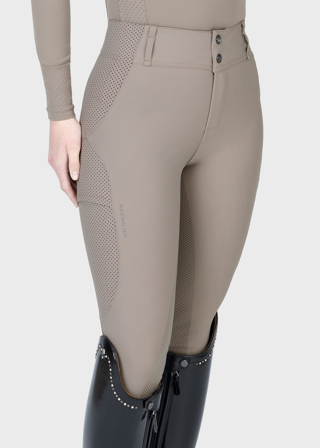 MAXIMILIAN EQUESTRIAN Aero Reithose taupe