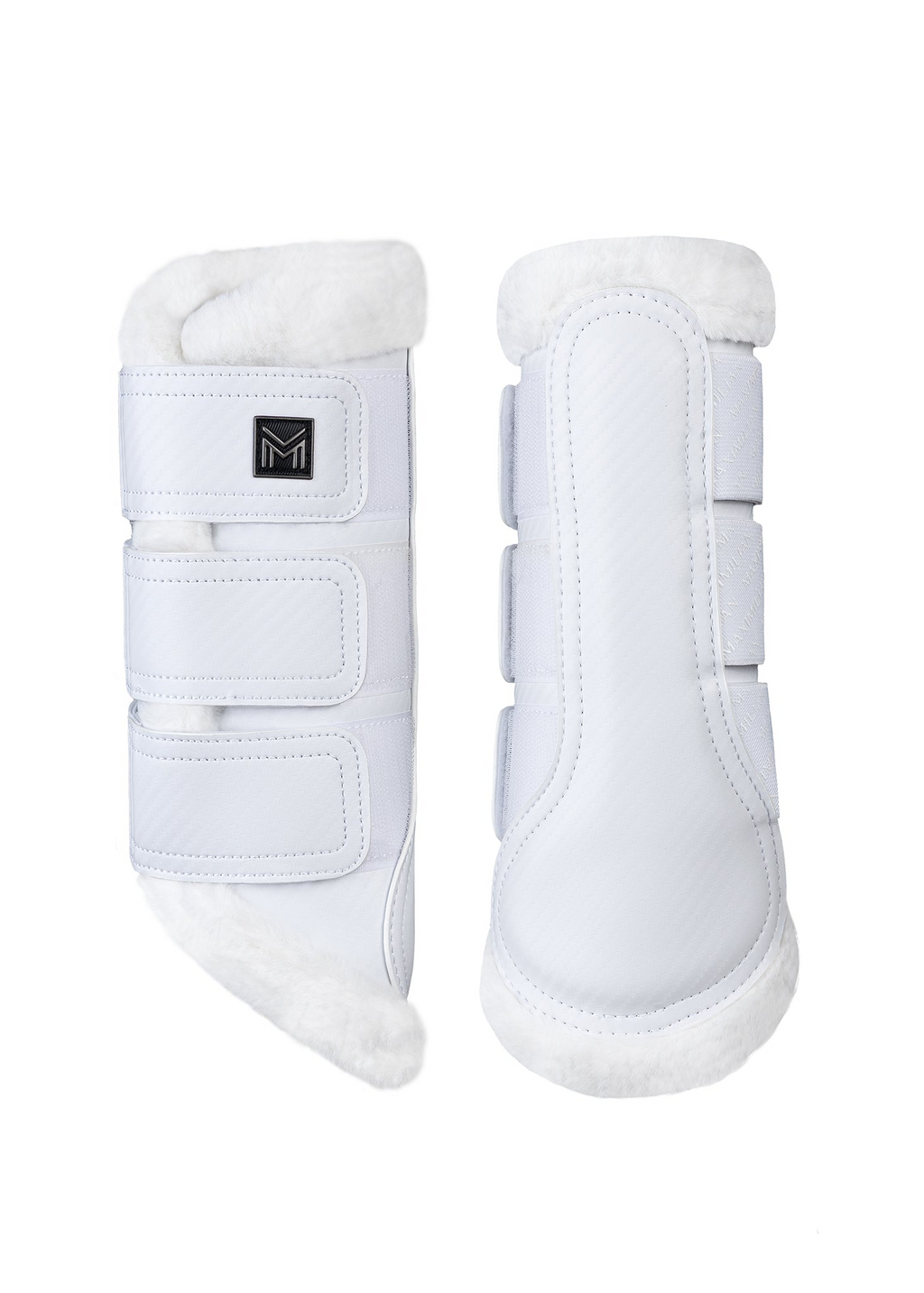 Maximilian Equestrian Drift Brushing Boots weiß