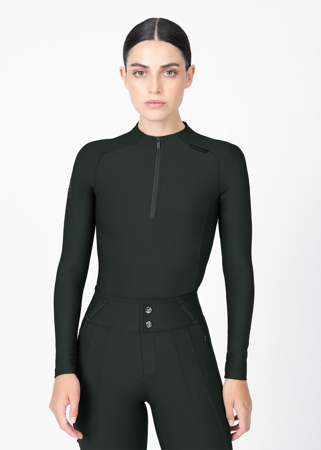MAXIMILIAN EQUESTRIAN Origin Langarm Base Layer huntergreen