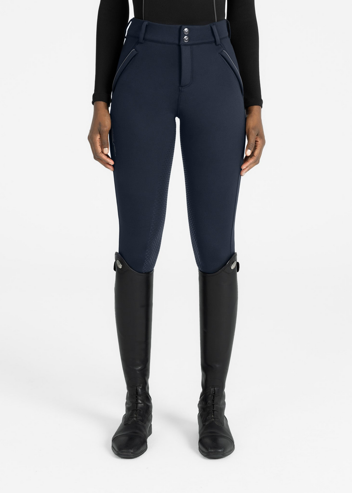 MAXIMILIAN EQUESTRIAN Arctic Fleeced Reithose atlantic