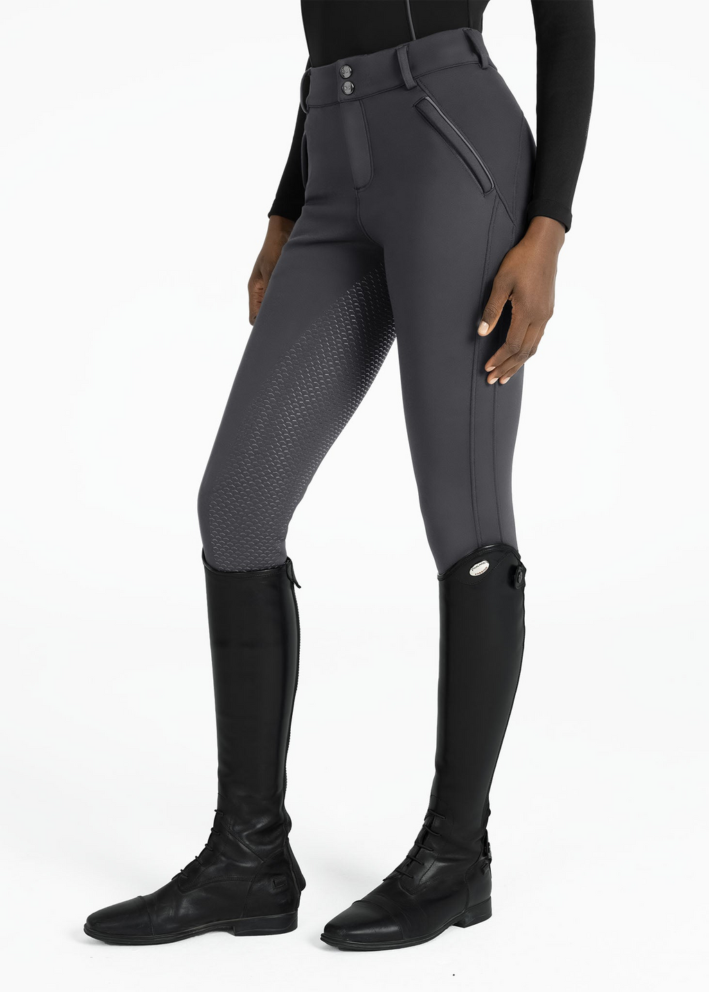 MAXIMILIAN EQUESTRIAN Arctic Fleeced Reithose graphite