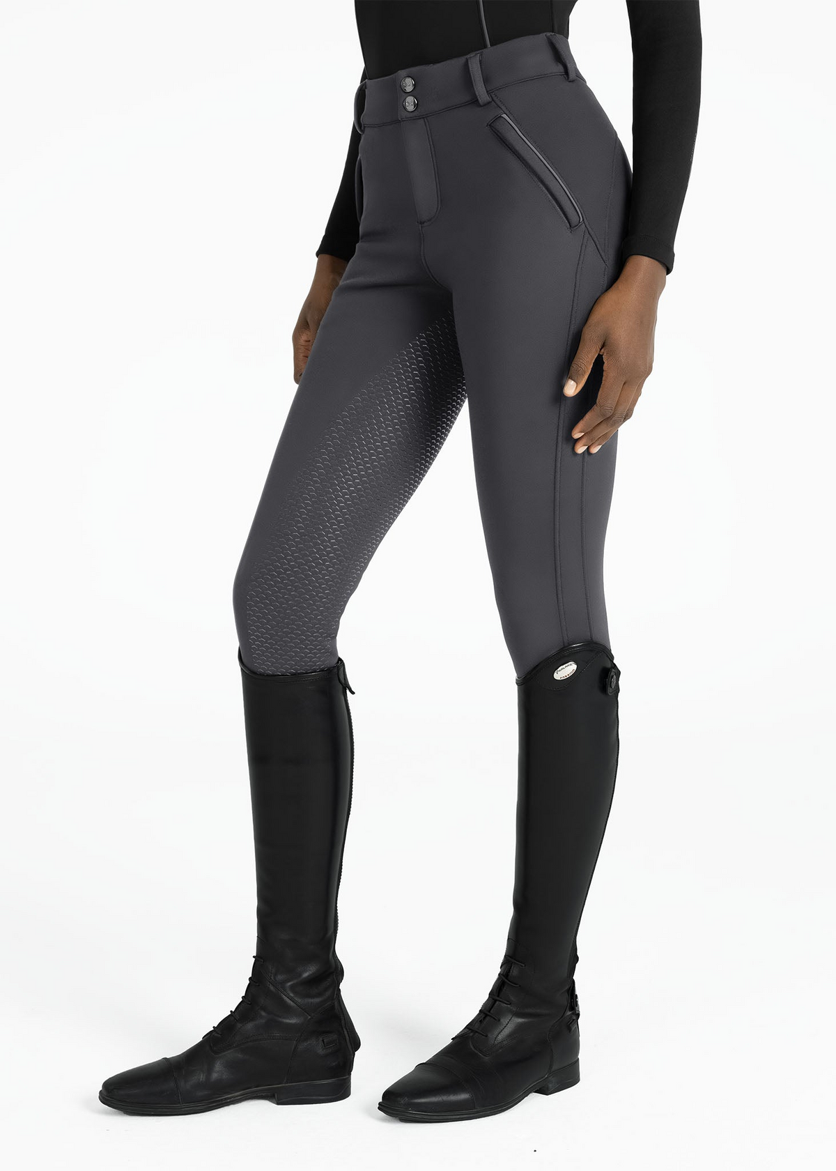 MAXIMILIAN EQUESTRIAN Arctic Fleeced Reithose graphite